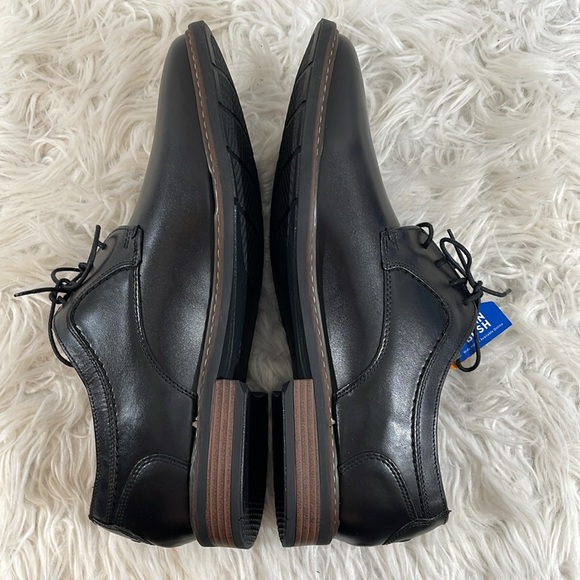 Nunn Bush Mens Hayden Plain Toe Oxford Black Shoes Leather Size 12 NEW main image 6